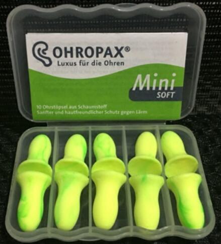 Ohropax Mini Soft von OUSSIRRO - 5 Paar